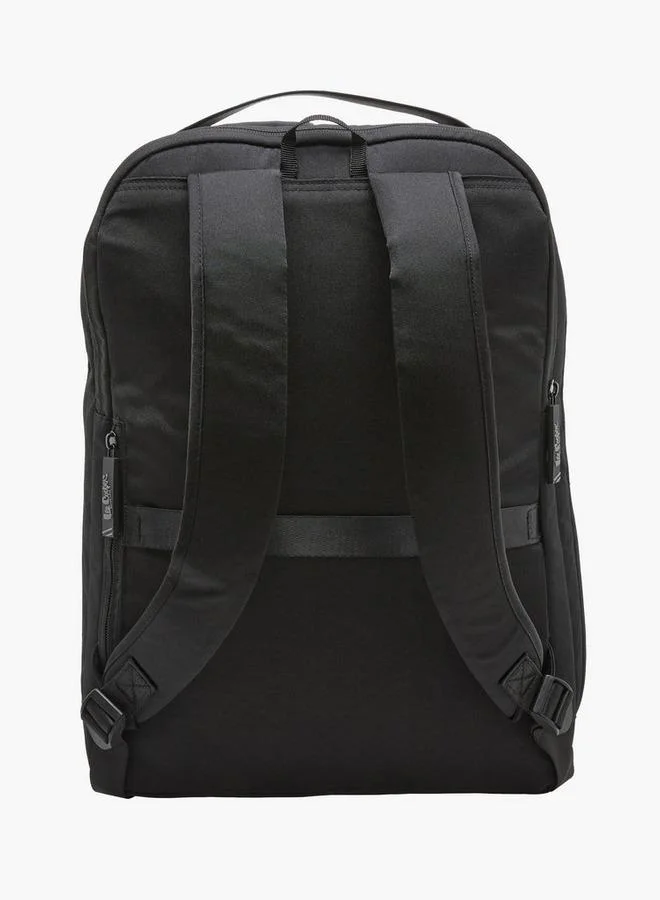 Lee Cooper BLACK Men Logo Applique Laptop Backpack for Men | Best Price UAE
